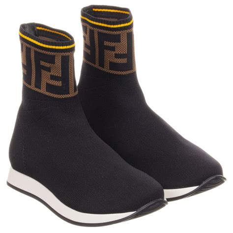 fendi trainers sock|fendi socks for sale.